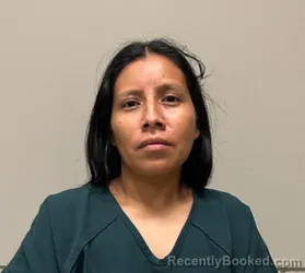 Mugshot of Berta Escalante-Diaz booked in Martin County, Florida on August 25, 2026