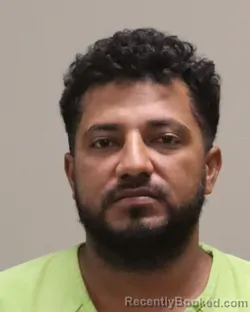 Mugshot of Angel Nehemias Herrera Solorzano booked in Martin County, Florida on August 30, 2026