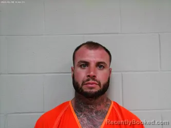 Mugshot of BRANDON LEE BURAS booked in Shackelford County, Texas on June 23, 2026