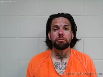 Mugshot of RUBEN JAMES FLORES booked in Shackelford County, Texas on April 26, 2026