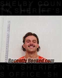 Booking photo from Shelby County, Texas