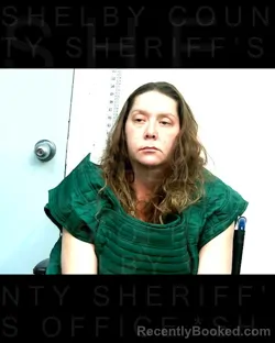 Booking photo from Shelby County, Texas