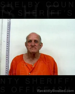 Mugshot of CHARLES BURROWS booked in Shelby County, Texas on March 17, 2026