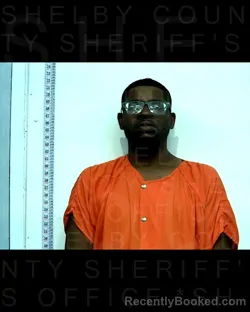 Mugshot of JEREMIAH CALHOUN booked in Shelby County, Texas on March 22, 2026