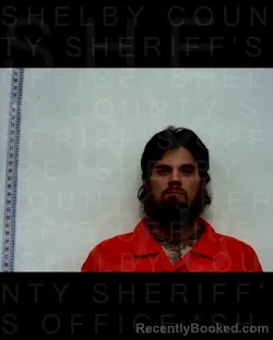 Mugshot of BRENT DENBY booked in Shelby County, Texas on March 25, 2026