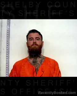 Mugshot of TY GLOVER booked in Shelby County, Texas on March 30, 2026