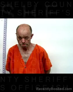 Mugshot of ADAM WEBSTER booked in Shelby County, Texas on April 20, 2026