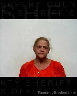 Mugshot of GINA LOYE SMITH booked in Shelby County, Texas on April 22, 2026