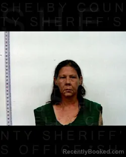 Mugshot of KRISTA MARQUEZ booked in Shelby County, Texas on May 12, 2026