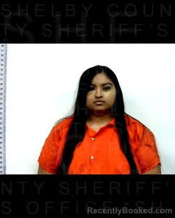 Mugshot of BIANCA BETTY VAZQUEZ booked in Shelby County, Texas on May 26, 2026