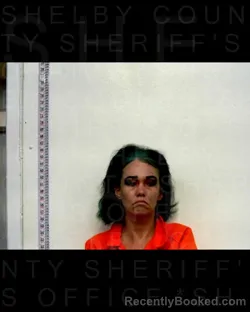 Mugshot of MEAGAN HELAINE MCCOLLISTER booked in Shelby County, Texas on May 28, 2026