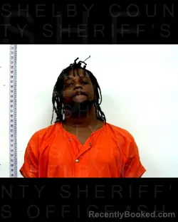 Mugshot of TRENTIN LAMAR PATTON booked in Shelby County, Texas on June 7, 2026