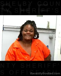 Mugshot of Jatiea Markeia Yarbrough booked in Shelby County, Texas on September 7, 2026