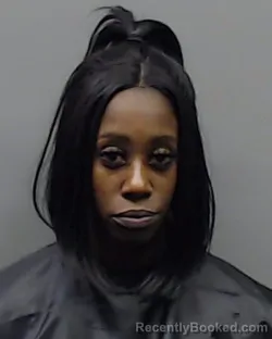 Mugshot of DAMESHA SHONTAE DANSLER booked in Smith County, Texas on March 16, 2026