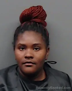 Mugshot of SHAQUALLA VERDELL booked in Smith County, Texas on March 12, 2026