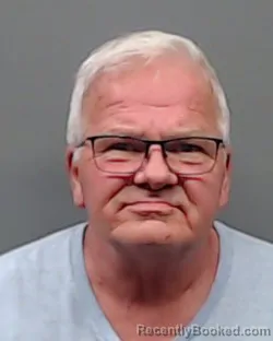 Mugshot of DONALD SCHERENBERG booked in Smith County, Texas on March 12, 2026