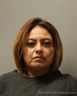 Mugshot of Claudia Najera Perez booked in Stephens County, Texas on August 29, 2026