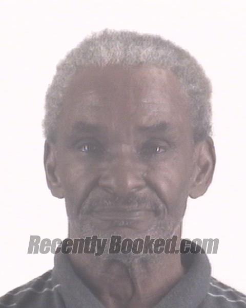 Booking photo from Tarrant County, Texas