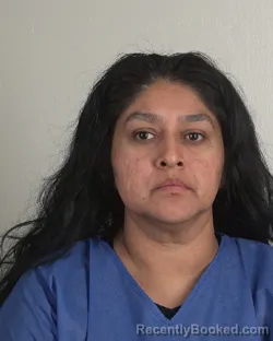 Mugshot of Amelia Delgado booked in Tarrant County, Texas on August 18, 2026