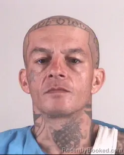 Booking photo from Tarrant County, Texas