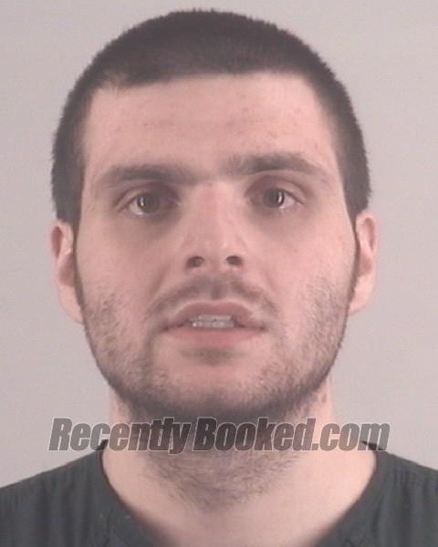 Booking photo from Tarrant County, Texas