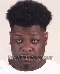 Booking photo from Tarrant County, Texas