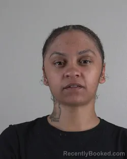 Mugshot of Alaysha Shepard booked in Tarrant County, Texas on August 11, 2026