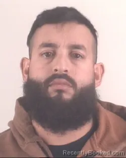 Mugshot of OMAR ALMEFLEH booked in Tarrant County, Texas on March 13, 2026