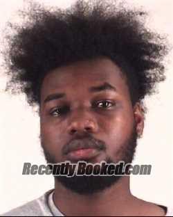 Booking photo from Tarrant County, Texas