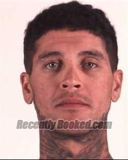 Booking photo from Tarrant County, Texas