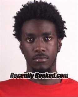 Booking photo from Tarrant County, Texas