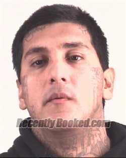 Booking photo from Tarrant County, Texas