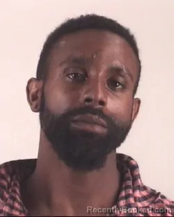 Booking photo from Tarrant County, Texas