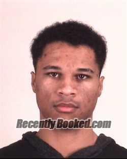 Booking photo from Tarrant County, Texas