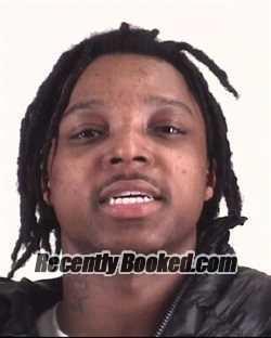 Booking photo from Tarrant County, Texas