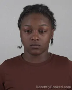 Mugshot of Maliyah Collins booked in Tarrant County, Texas on October 5, 2026