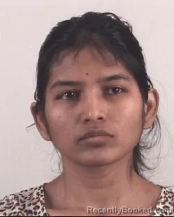 Mugshot of KEERTHI EARLAPALLY booked in Tarrant County, Texas on March 28, 2026