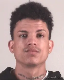 Booking photo from Tarrant County, Texas