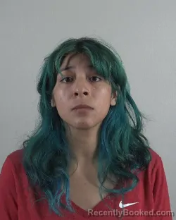 Mugshot of Aaliayha Gutierrez booked in Tarrant County, Texas on August 5, 2026
