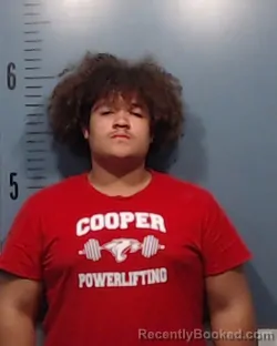 Booking photo from Taylor County, Texas