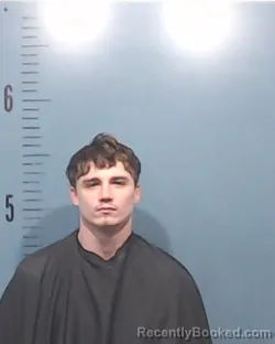 Mugshot of Kayden Alexander Styles Presley booked in Taylor County, Texas on March 18, 2026