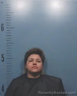 Mugshot of Hailey Leann Chittum booked in Taylor County, Texas on March 18, 2026