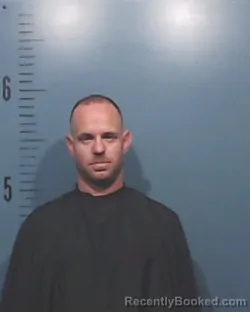 Mugshot of Austin Tabor Heuermann booked in Taylor County, Texas on March 19, 2026