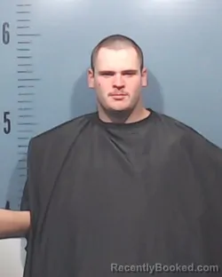 Mugshot of Caleb Levi Shaw booked in Taylor County, Texas on March 19, 2026