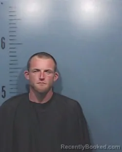 Mugshot of Brandon Paul Lewis Sanders booked in Taylor County, Texas on March 22, 2026