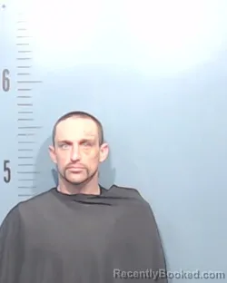 Mugshot of Justin Layne Sivley booked in Taylor County, Texas on March 22, 2026