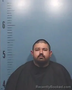 Mugshot of David Ocon Guerrero booked in Taylor County, Texas on March 29, 2026