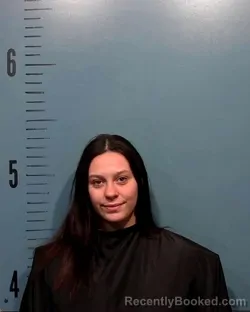 Mugshot of Alyssa Dnae Cervantez booked in Taylor County, Texas on June 28, 2026