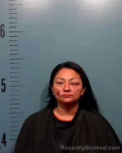 Mugshot of Guadalupe Escamia Martinez booked in Taylor County, Texas on July 19, 2026