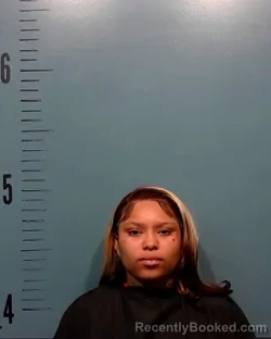 Mugshot of Maliyah Monae Powdrill booked in Taylor County, Texas on July 22, 2026